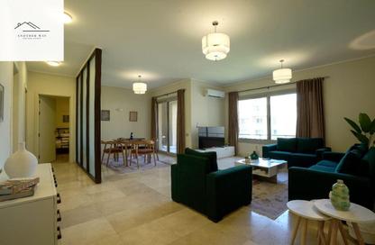 Apartment - 2 Bedrooms - 2 Bathrooms for rent in Palm Hills Village Gate - South Investors Area - New Cairo City - Cairo