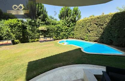 Villa - 5 Bedrooms - 5 Bathrooms for rent in Flowers Park - North Investors Area - New Cairo City - Cairo