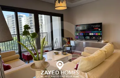 Apartment - 2 Bedrooms - 2 Bathrooms for rent in Park Side Residence - Zed Towers - Sheikh Zayed Compounds - Sheikh Zayed City - Giza