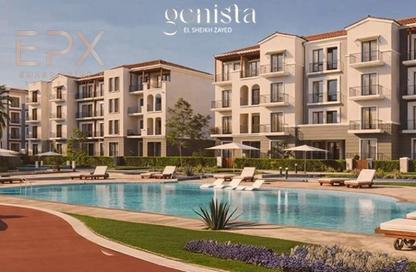 Apartment - 3 Bedrooms - 2 Bathrooms for sale in Genista - New Zayed City - Sheikh Zayed City - Giza