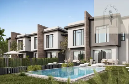 تاون هاوس - 3 غرف نوم - 4 حمامات للبيع في كريك تاون - التجمع الاول - مدينة القاهرة الجديدة - القاهرة