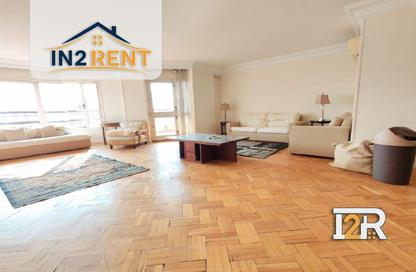Apartment - 3 Bedrooms - 3 Bathrooms for rent in Degla Square - Degla - Hay El Maadi - Cairo