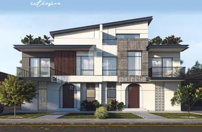 منزل مزدوج - 3 غرف نوم - 3 حمامات للبيع في ذا 8 - مدينة زايد الجديدة - الشيخ زايد - الجيزة