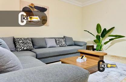 Apartment - 2 Bedrooms - 1 Bathroom for rent in Omar Ibn Al Khattab St. - Rehab City Forth Phase - Al Rehab - New Cairo City - Cairo