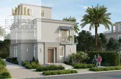 Townhouse - 3 Bedrooms - 3 Bathrooms for sale in Belle Vie - New Zayed City - Sheikh Zayed City - Giza