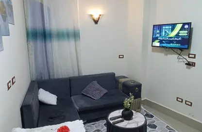 Apartment - Studio - 1 Bathroom for rent in Mohamed Naguib Axis - Abou El Houl - New Cairo City - Cairo