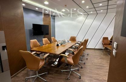 Office Space - Studio - 2 Bathrooms for rent in V90 - North Teseen St. - The 5th Settlement - New Cairo City - Cairo