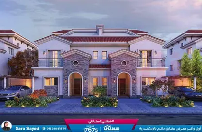 فيلا - 6 غرف نوم - 3 حمامات للبيع في صوارى - كمبوندات الاسكندرية - الاسكندرية