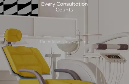 Clinic - Studio - 1 Bathroom for sale in South Teseen St. - The 5th Settlement - New Cairo City - Cairo