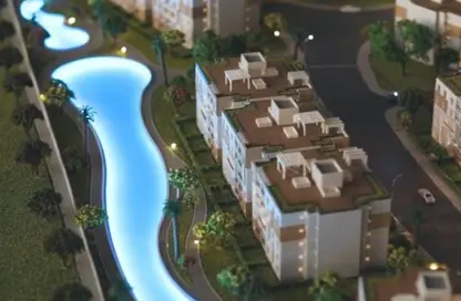 Apartment - 3 Bedrooms - 2 Bathrooms for sale in Tesla Residence - Al Wahat Road - 6 October City - Giza