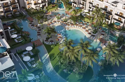 Apartment - Studio - 1 Bathroom for sale in One7 Residence - Hurghada Resorts - Hurghada - Red Sea