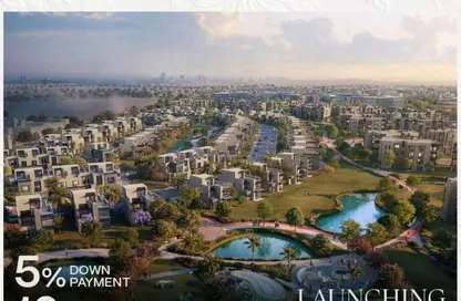 Apartment - 2 Bedrooms - 2 Bathrooms for sale in Garden Lakes - 6 October Compounds - 6 October City - Giza