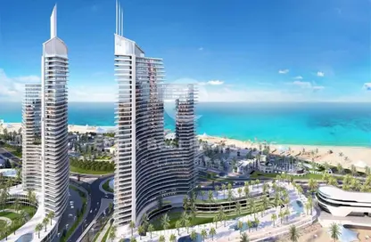 Chalet - 1 Bedroom - 2 Bathrooms for sale in North Edge Towers - New Alamein City - Al Alamein - North Coast