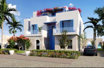 Twin House - 4 Bedrooms - 5 Bathrooms for sale in Skala Mountain View Ras El Hikma - North Coast Resorts - North Coast