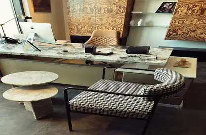 Office Space - 1 Bedroom - 1 Bathroom for rent in Cairo Business Plaza - North Teseen St. - The 5th Settlement - New Cairo City - Cairo