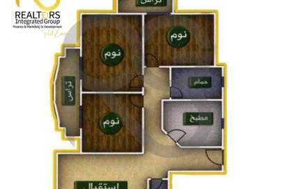 Apartment - 3 Bedrooms - 2 Bathrooms for sale in 16th District - Sheikh Zayed City - Giza