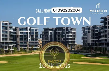 Apartment - 2 Bedrooms - 3 Bathrooms for sale in Modon Golf Town - The 6th Settlement - New Cairo City - Cairo Apartment - 2 Bedrooms - 3 Bathrooms for sale in Modon Golf Town - The 6th Settlement - New Cairo City - Cairo