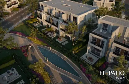 Townhouse - 4 Bedrooms - 4 Bathrooms for sale in El Patio Town - 5th Settlement Compounds - The 5th Settlement - New Cairo City - Cairo