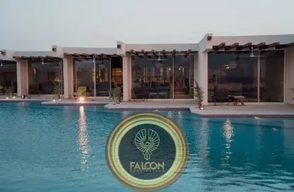 شاليه - 2 غرف نوم - 2 حمامات للبيع في دايركشن وايت - راس الحكمة - الساحل الشمالي