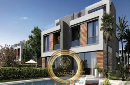 Villa - 3 Bedrooms - 3 Bathrooms for sale in El Patio Jade - New Capital Compounds - New Capital City - Cairo