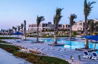 شاليه - 2 غرف نوم - 3 حمامات للبيع في هاسيندا ويست - راس الحكمة - الساحل الشمالي