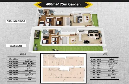 دوبلكس - 5 غرف نوم - 4 حمامات للبيع في شارع ليلي مراد - الياسمين 5 - الياسمين - مدينة القاهرة الجديدة - القاهرة دوبلكس - 5 غرف نوم - 4 حمامات للبيع في شارع ليلي مراد - الياسمين 5 - الياسمين - مدينة القاهرة الجديدة - القاهرة