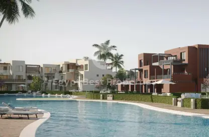 Chalet - 2 Bedrooms - 2 Bathrooms for sale in Makadi Heights - Makadi Orascom Resort - Makadi - Hurghada - Red Sea