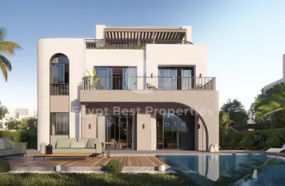 Twin House - 4 Bedrooms - 4 Bathrooms for sale in Garden Lakes - 6 October Compounds - 6 October City - Giza