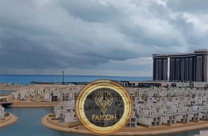 شاليه - 2 غرف نوم - 2 حمامات للبيع في الحي اللاتيني - مدينة العلمين الجديدة - العلمين - الساحل الشمالي