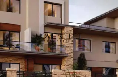 Twin House - 4 Bedrooms - 5 Bathrooms for sale in The Estates - Sheikh Zayed Compounds - Sheikh Zayed City - Giza