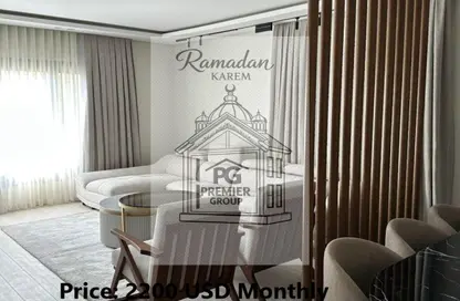 Apartment - 3 Bedrooms - 3 Bathrooms for rent in West Golf - El Katameya Compounds - El Katameya - New Cairo City - Cairo