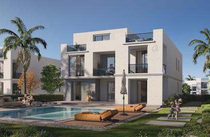 Villa - 4 Bedrooms - 4 Bathrooms for sale in Key Of Greens - New Zayed City - Sheikh Zayed City - Giza