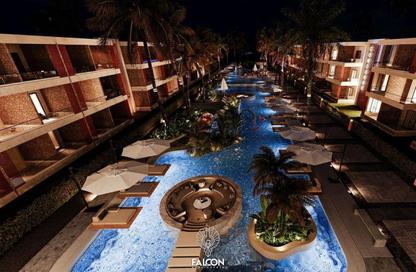 Chalet - 2 Bedrooms - 2 Bathrooms for sale in G-Bay - Al Ain Al Sokhna - Suez
