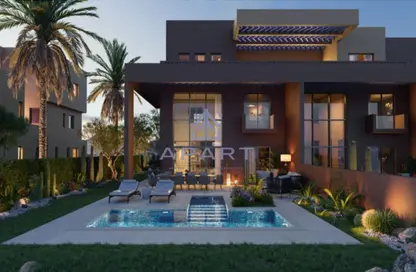 تاون هاوس - 3 غرف نوم - 3 حمامات للبيع في جزر توبان - الجونة - الغردقة - محافظة البحر الاحمر