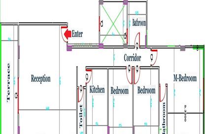 Apartment - 3 Bedrooms - 3 Bathrooms for sale in Al Shabab Road - 4th Neighborhood - 2nd District East - Shorouk City - Cairo