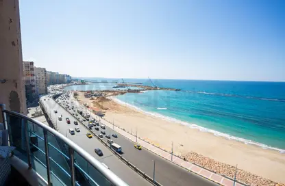 Apartment - 4 Bedrooms - 4 Bathrooms for sale in El Gaish Road - Sidi Beshr - Hay Awal El Montazah - Alexandria