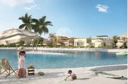 Chalet - 2 Bedrooms - 2 Bathrooms for sale in Swan Lake Gouna - El Gouna - Hurghada - Red Sea