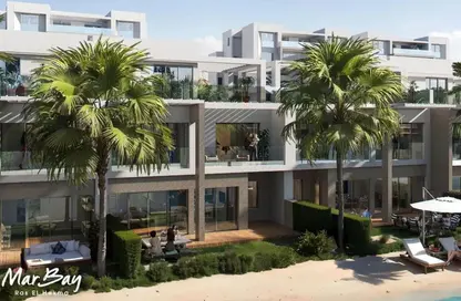 (بنتهاوس  (روف - 4 غرف نوم - 4 حمامات للبيع في مار باي - راس الحكمة - الساحل الشمالي