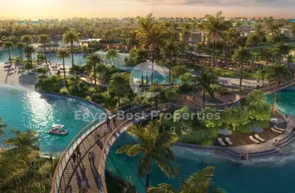 Chalet - 2 Bedrooms - 3 Bathrooms for sale in Ramla Lakeside - Qesm Ad Dabaah - North Coast