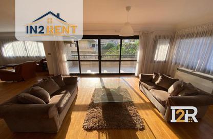 Apartment - 5 Bedrooms - 4 Bathrooms for rent in Sarayat Al Maadi - Hay El Maadi - Cairo