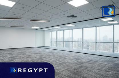 Office Space - Studio - 4 Bathrooms for rent in V90 - North Teseen St. - The 5th Settlement - New Cairo City - Cairo