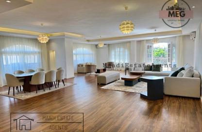 Apartment - 3 Bedrooms - 3 Bathrooms for rent in Sarayat Al Maadi - Hay El Maadi - Cairo