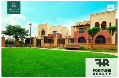 Twin House - 3 Bedrooms - 3 Bathrooms for rent in Mivida - 5th Settlement Compounds - The 5th Settlement - New Cairo City - Cairo