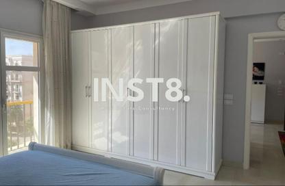 Apartment - 1 Bedroom - 2 Bathrooms for rent in Garden Residence - Hyde Park - New Cairo City - Cairo