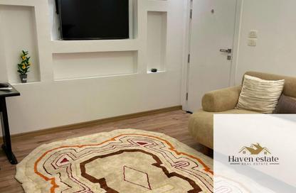 Apartment - 1 Bedroom - 1 Bathroom for rent in Omar Ibn Abd al Aziz St. - District 1 - The 5th Settlement - New Cairo City - Cairo