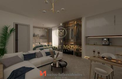 Apartment - 1 Bedroom - 1 Bathroom for sale in Eval Towers - Mohamed Bin Zayed Axis - New Capital City - Cairo