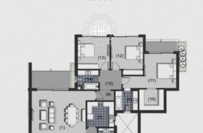 Apartment - 3 Bedrooms - 3 Bathrooms for sale in New Giza - Cairo Alexandria Desert Road - 6 October City - Giza