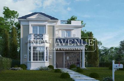 Villa - 3 Bedrooms - 4 Bathrooms for sale in Kingsway - Boulevard Road - Green Belt - 6 October City - Giza