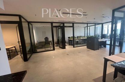 Office Space - Studio - 2 Bathrooms for rent in Hyde Park Business District Mall - South Teseen St. - The 5th Settlement - New Cairo City - Cairo