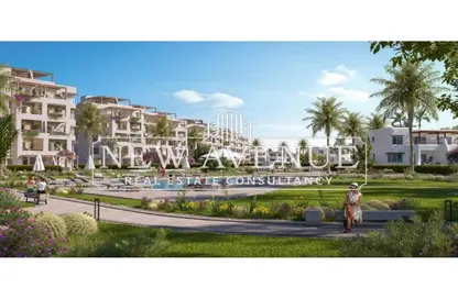 شاليه - 2 غرف نوم - 2 حمامات للبيع في هاسيندا ويست - راس الحكمة - الساحل الشمالي